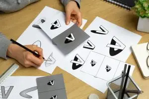 brand have 2 logo